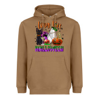 Toasted Coconut long live halloween Heavyweight Hoodie - NancyCooperArtShop
