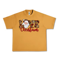 Peanut Butter Love Christmas Santa Urban Heavy Tee - JahusDesignShop
