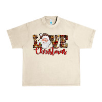 Sandshell Love Christmas Santa Urban Heavy Tee - JahusDesignShop