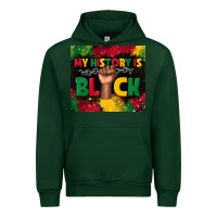 Forest Green my history is black Urban Hoodie - TumblerDesignByShophia