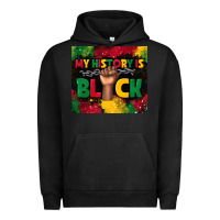 Pigment Black my history is black Urban Hoodie - TumblerDesignByShophia
