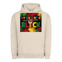 Pigment French Oak my history is black Urban Hoodie - TumblerDesignByShophia