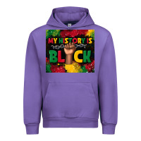 Tulip my history is black Urban Hoodie - TumblerDesignByShophia