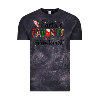 Cloud Black santas favourite phlebotomist Vintage Tee - AdoDesignShop