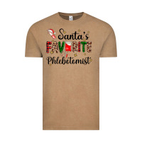 Vintage Coffee santas favourite phlebotomist Vintage Tee - AdoDesignShop