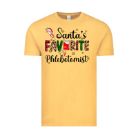 Vintage Mustard santas favourite phlebotomist Vintage Tee - AdoDesignShop