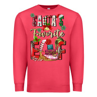 Cardinal santas favorite elf Premium Sweatshirt - MaliasSmallBusiness