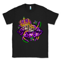 Black mardi gras lips Classic Tee - LillyAllenDesigns