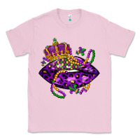 Bubblegum Pink mardi gras lips Classic Tee - LillyAllenDesigns
