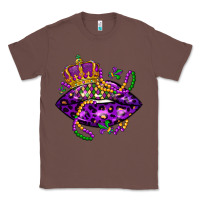 Chestnut mardi gras lips Classic Tee - LillyAllenDesigns