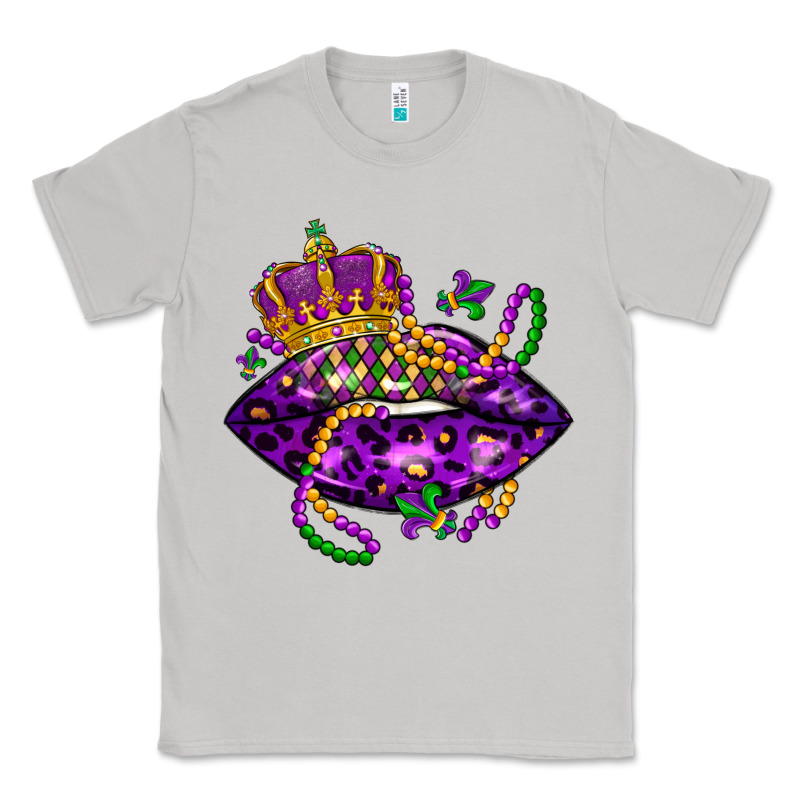Mardi Gras Lips Classic Tee by LillyAllenDesigns | Teevron