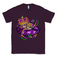 Plum mardi gras lips Classic Tee - LillyAllenDesigns