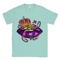 Seafoam mardi gras lips Classic Tee - LillyAllenDesigns