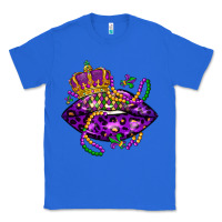 True Royal mardi gras lips Classic Tee - LillyAllenDesigns