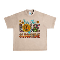French Oak for the love of sunshine sunflower our lady of guadalupe Urban Heavy Tee - JahusDesignShop