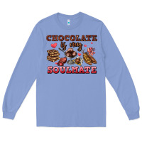 Colony Blue chocolate is my soulmate Long Sleeve Tee - AdoDesignShop