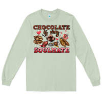 Matcha chocolate is my soulmate Long Sleeve Tee - AdoDesignShop
