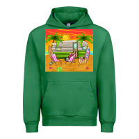 Emerald summer caravan Urban Hoodie - TumblerDesignByShophia