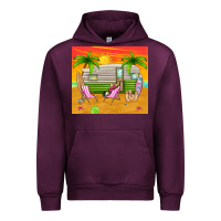 Mauve Wine summer caravan Urban Hoodie - TumblerDesignByShophia