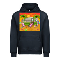 Navy summer caravan Urban Hoodie - TumblerDesignByShophia