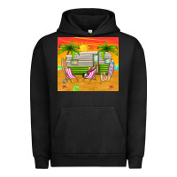 Pigment Black summer caravan Urban Hoodie - TumblerDesignByShophia