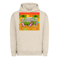 Pigment French Oak summer caravan Urban Hoodie - TumblerDesignByShophia