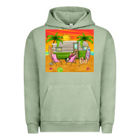 Pigment Oil Green summer caravan Urban Hoodie - TumblerDesignByShophia