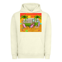 Pigment Pistachio summer caravan Urban Hoodie - TumblerDesignByShophia