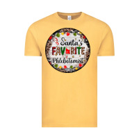 Vintage Mustard christmas santas favorite phlebotomist light Vintage Tee - AdoDesignShop