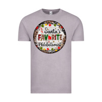 Vintage Zinc christmas santas favorite phlebotomist light Vintage Tee - AdoDesignShop