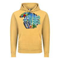 Vintage Mustard beach please Vintage Hoodie - SublimationCraftShop