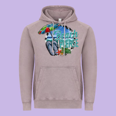 Beach Please Vintage Hoodie Designed By Sublimationcraftshop