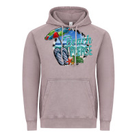 Vintage Zinc beach please Vintage Hoodie - SublimationCraftShop