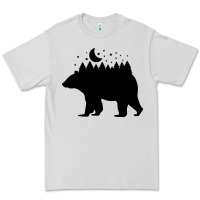 Dove Grey bear Premium Tee - Unal Design