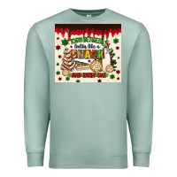 Seafoam torn between lookin like a snack and eatin one Premium Sweatshirt - MaliasSmallBusiness