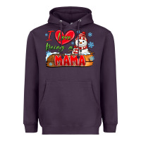 Plum i love being a mama Heavyweight Hoodie - MaliasSmallBusiness