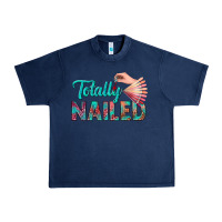 Navy totally nailed bbs Urban Heavy Tee - BundleAndBundleShop