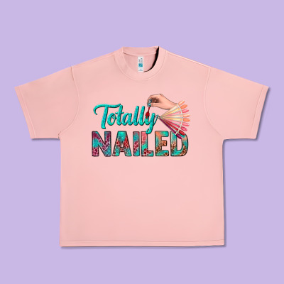 Totally Nailed Bbs Urban Heavy Tee Designed By Bundleandbundleshop