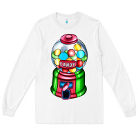 White candy machine Long Sleeve Tee - AdoDesignShop