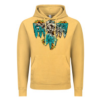 Vintage Mustard thunderbird Vintage Hoodie - JahusDesignShop