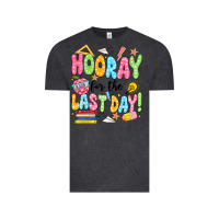Vintage Black hooray for the last day black Vintage Tee - JahusDesignShop