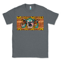 Charcoal Heather joy license plate Classic Tee - Artiststas