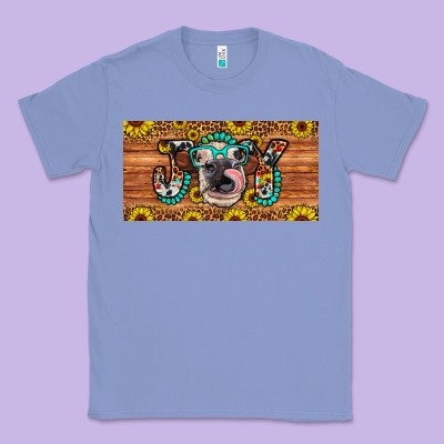 Joy License Plate Classic Tee Designed By Artiststas