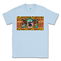 Dusty Blue joy license plate Classic Tee - Artiststas