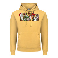 Vintage Mustard Faith Vintage Hoodie - CowhideDigitalArt