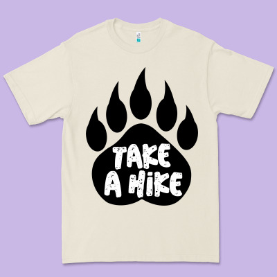 Premium Tee take a hike