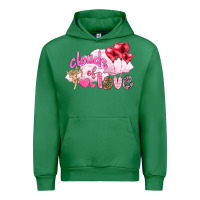 Emerald Clouds of love with balloons Valentine's Day Urban Hoodie - HowdyJamesFarm