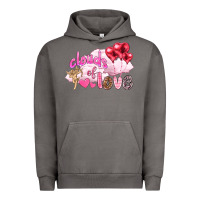 Pigment Tornado Clouds of love with balloons Valentine's Day Urban Hoodie - HowdyJamesFarm