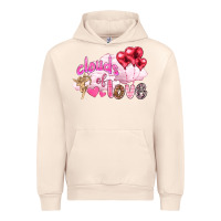 Sandshell Clouds of love with balloons Valentine's Day Urban Hoodie - HowdyJamesFarm
