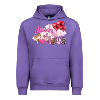 Tulip Clouds of love with balloons Valentine's Day Urban Hoodie - HowdyJamesFarm